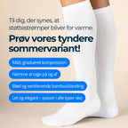 Tynde støttestrømper