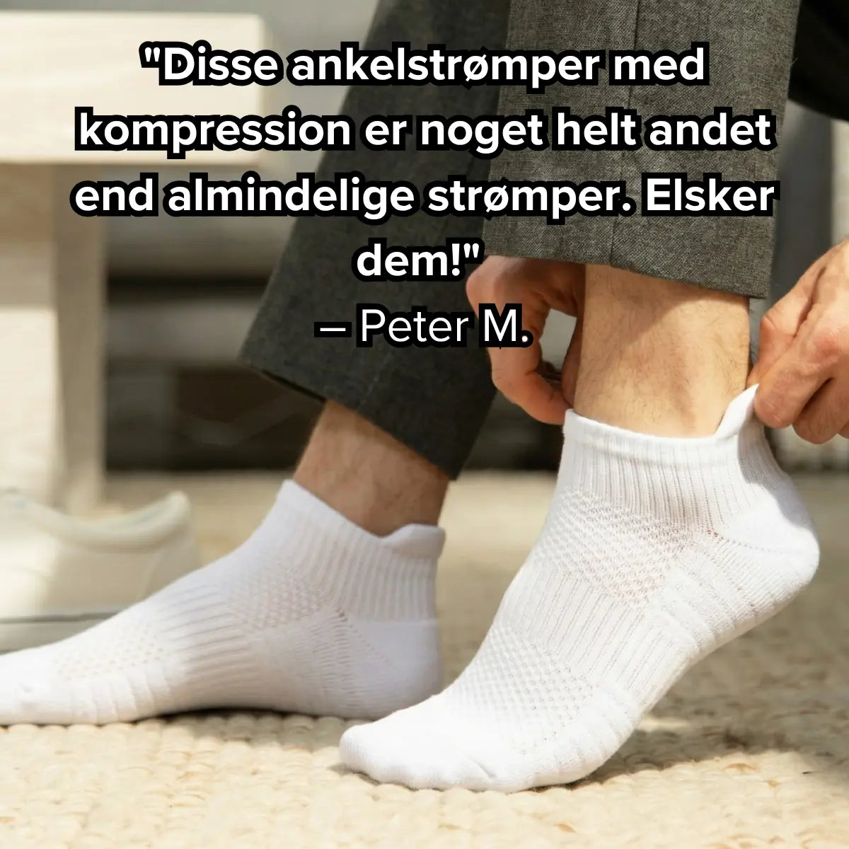 Knöchelstützende Socken