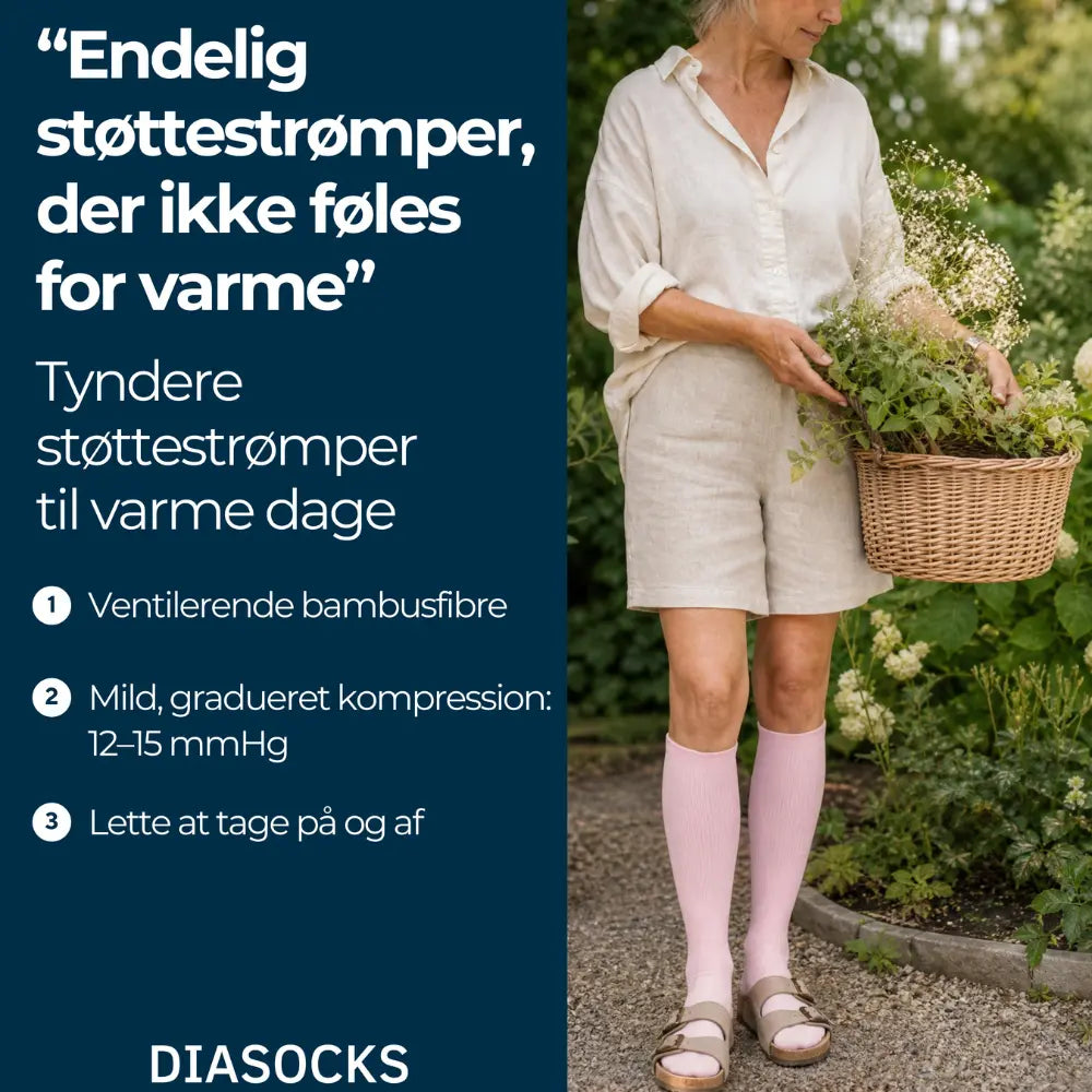 Tynde støttestrømper